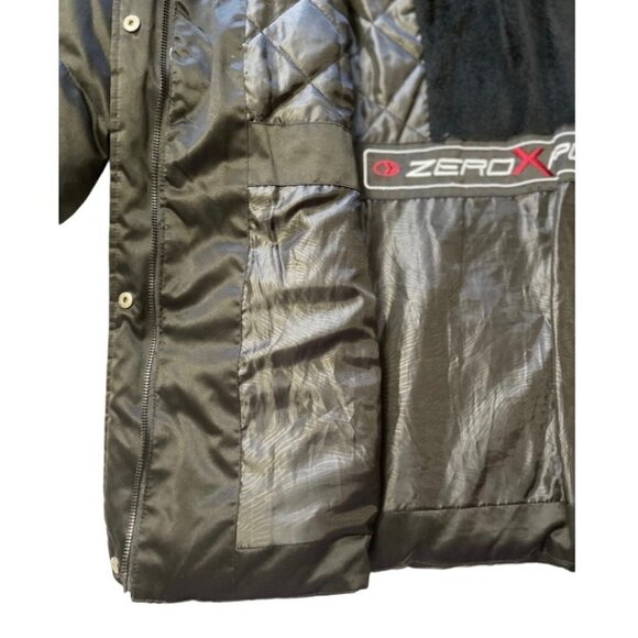 Zero Xposur Down-Filled Black Puffer Ski Snow Jacket Women's Large Fur-Lined EUC - Picture 7 of 15